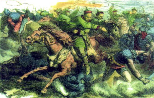 Битва гуннов с аланами